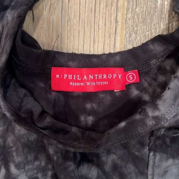 n:Philanthropy Woman’s Tie Dye Tank Jumpsuit Size Small - Picture 5 of 6